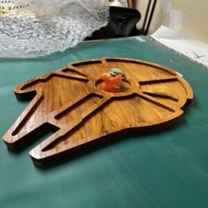 Millennium Falcon Baby Yoda Charcuterie Board