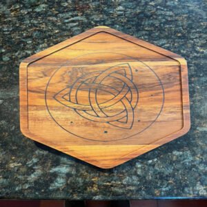 Teak Celtic Charcuterie Board