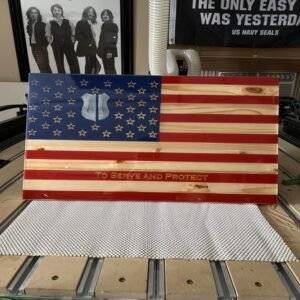 Serve and Protect Flag